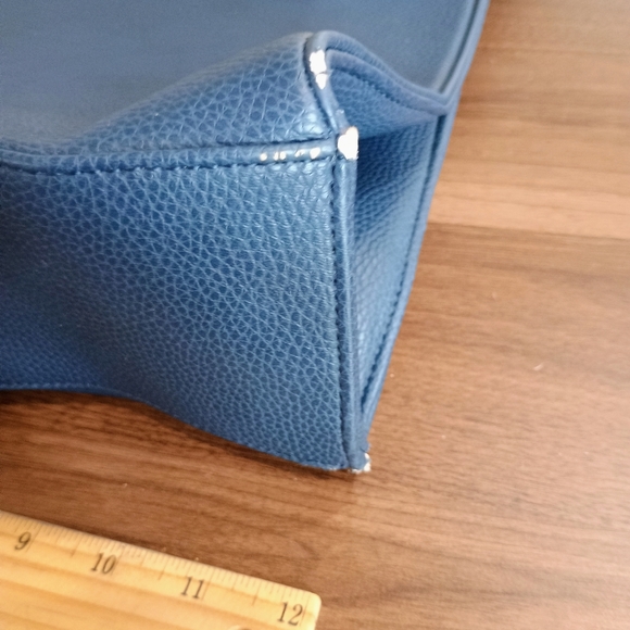 Beautiful mj greene Blue and Brown Shoulder Bag - Picture 4 of 9